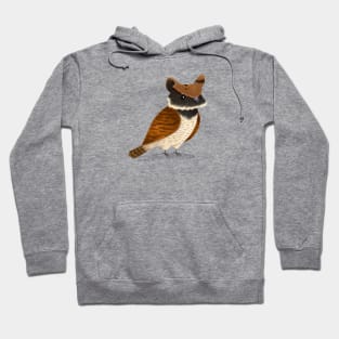 Great Eared Nightjar Bird Hoodie